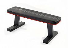 Скамья горизонтальная Adidas ADBE-10232 черн-бел-красн