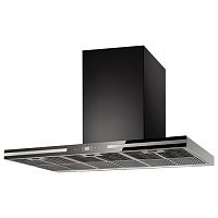 Каминная вытяжка Kuppersbusch DW 9500.0 S черное стекло