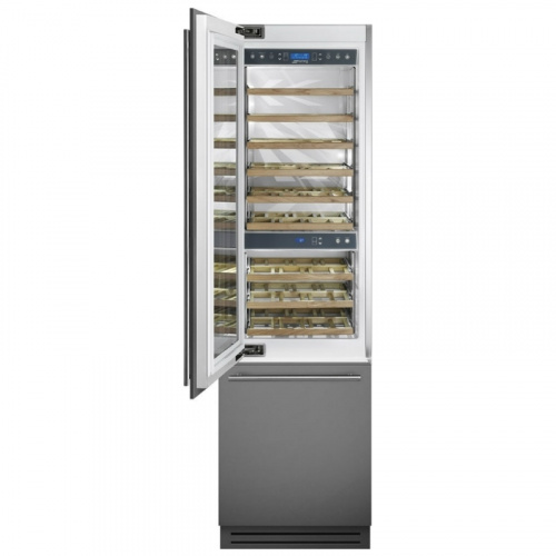 Встраиваемый винный шкаф Smeg WI66LS