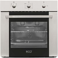 Встраиваемый газовый духовой шкаф Ricci RGO-640IX