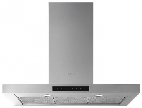 Каминная вытяжка Smeg KICT90BL фото 2