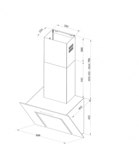 Каминная вытяжка Kuppersberg F 960 фото 3