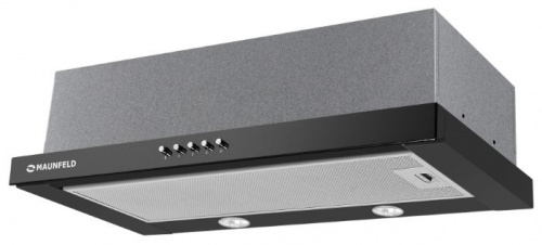 Встраиваемая вытяжка Maunfeld VSH 60 black фото 2