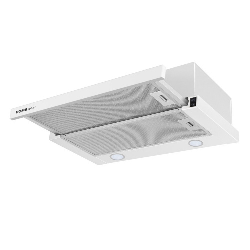 Встраиваемая вытяжка HOMSair Flat 50 белый фото 2