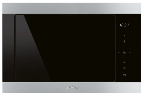 Встраиваемая микроволновая печь Smeg FMI325X фото 2