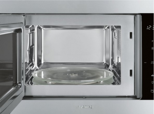 Встраиваемая микроволновая печь Smeg FMI325X фото 3