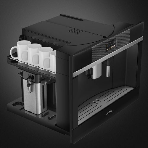 Встраиваемая кофемашина Smeg CMS4104N фото 4