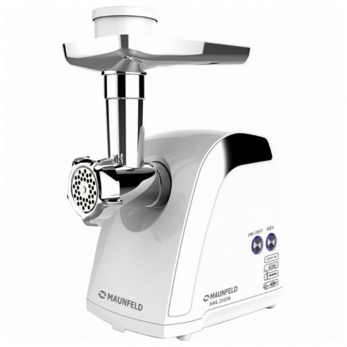 Мясорубка Maunfeld MMG2000W белый фото 2
