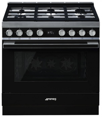 Комбинированная плита Smeg CPF9GPBL фото 2