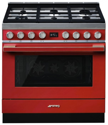 Комбинированная плита Smeg CPF9GPR фото 2