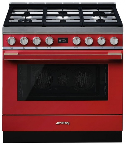 Комбинированная плита Smeg CPF9GMR фото 2