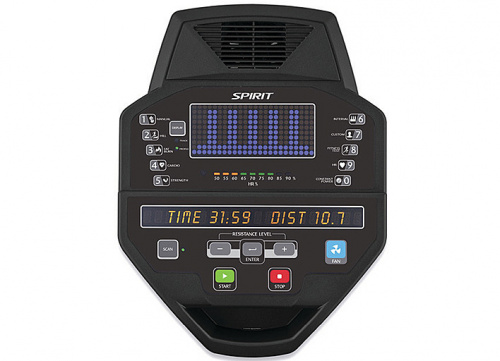 Велотренажер Spirit Fitness CU800 Graphite gray фото 3