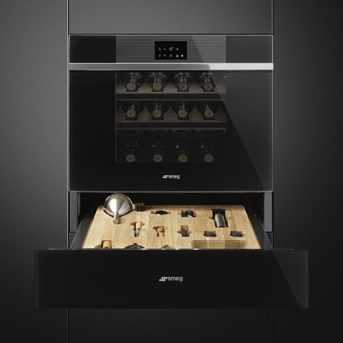 Встраиваемый винный шкаф Smeg CVI121N3 фото 4