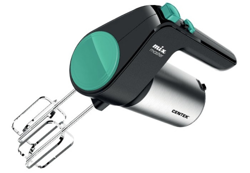 Миксер Centek CT-1123 черный/сталь фото 6