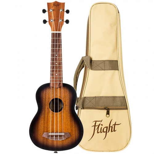 Укулеле-сопрано Flight NUS380 Amber фото 2
