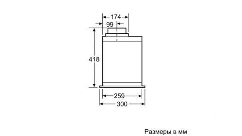 Встраиваемая вытяжка Neff D55ML66N1 фото 4