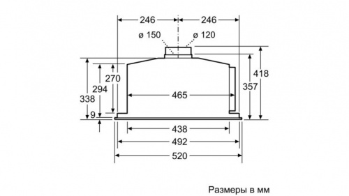 Встраиваемая вытяжка Neff D55ML66N1 фото 5