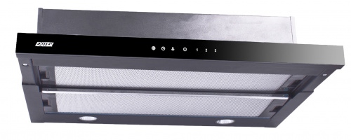 Встраиваемая вытяжка Exiteq RETRACTA 602 TC black фото 2