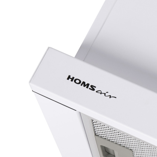 Встраиваемая вытяжка HOMSair Flat 60 белый фото 4