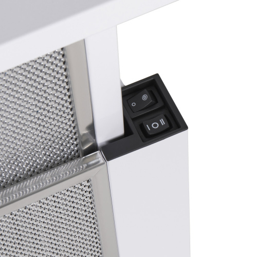 Встраиваемая вытяжка HOMSair Flat 60 белый фото 5