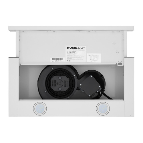 Встраиваемая вытяжка HOMSair Flat 60 белый фото 13