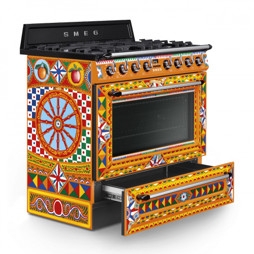 Комбинированная плита Smeg TR90DGC9 фото 5