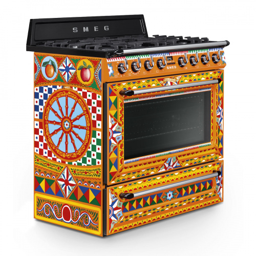 Комбинированная плита Smeg TR90DGC9 фото 7