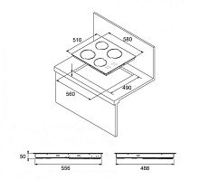 Варочная поверхность KUPPERSBERG FA6VF01M