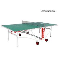 Стол теннисный Donic Outdoor Roller De Luxe Green