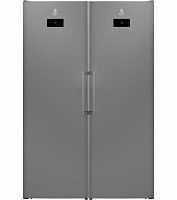 Холодильник Jackys JLL FI1860 Side by Side нержавеющая сталь