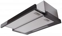Встраиваемая вытяжка Exiteq EX-1076 black glass
