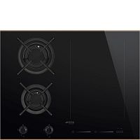 Встраиваемая комбинированная варочная панель Smeg PM6621WLDR
