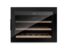 Встраиваемый винный шкаф Caso WineSafe 18 EB Black