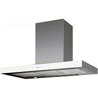 Каминная вытяжка Ciarko Quatro White Slim 90 Inox