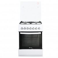 Комбинированная плита DeLuxe 606040.00гэ-001(кр) ЧР белый
