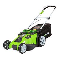 Газонокосилка аккумуляторная GreenWorks G40LM49DBK4