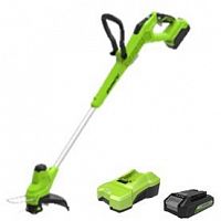 Триммер аккумуляторный GreenWorks G24LT28K2 (2107107UA)
