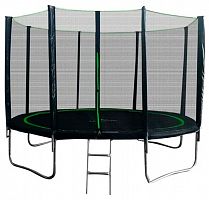 Батут MiSoon 10ft-4-PRO-312 с внешней сеткой и лестницей