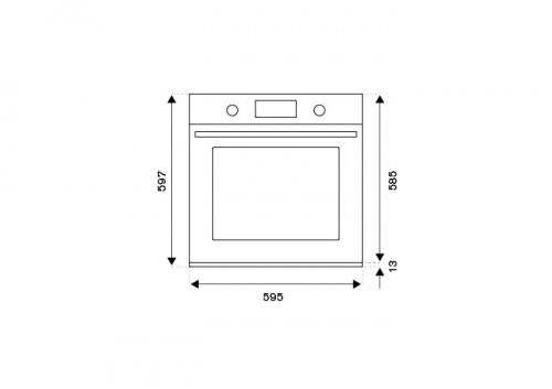 Встраиваемый электрический духовой шкаф Bertazzoni F6011PROPLN фото 3