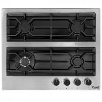 Встраиваемая газовая варочная панель ZorG NT 121 black EMY / inox