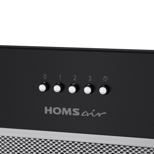 Встраиваемая вытяжка HOMSair Camelia 60 черный фото 7