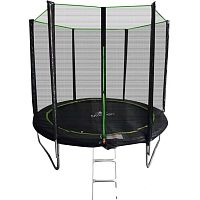 Батут MiSoon CFRB10ft-BASIC-312 с внутренней сеткой и лестницей
