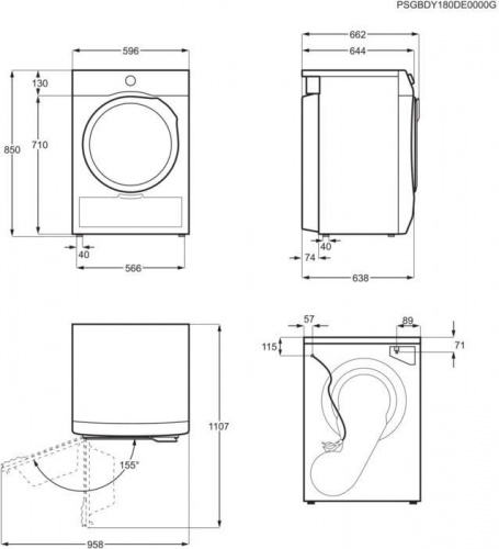 Сушильная машина Electrolux EW9H1R88SC фото 3
