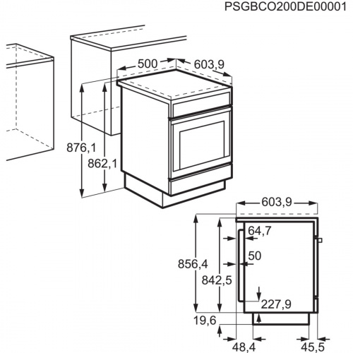 Комбинированная плита Electrolux RKK520000W фото 8