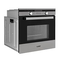 Встраиваемый электрический духовой шкаф Exiteq EXO-403 black/inox