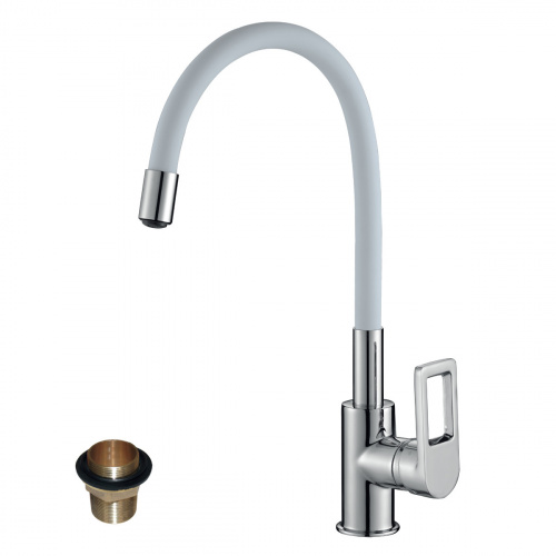 Смеситель для кухни Rossinka Z35-35U-White фото 2