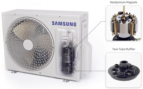 Сплит-система Samsung AR09TSHYAWKNER/AR09TSHYAWKXER фото 6