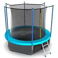 Батут Evo Jump Internal 12ft Wave с внутренней сеткой, лестницей и нижней сетью