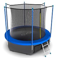 Батут Evo Jump Internal 12ft Sky с внутренней сеткой, лестницей и нижней сетью