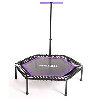 Батут BaseFit TR-401 122 см фиолетовый